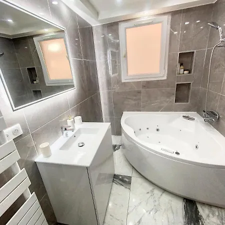 3 Pieces Climatise En Rez De Jardin Avec Piscine Apartment Villeneuve-Loubet