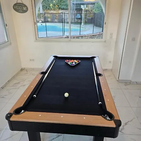 Apartment 3 Pieces Climatise En Rez De Jardin Avec Piscine Villeneuve-Loubet